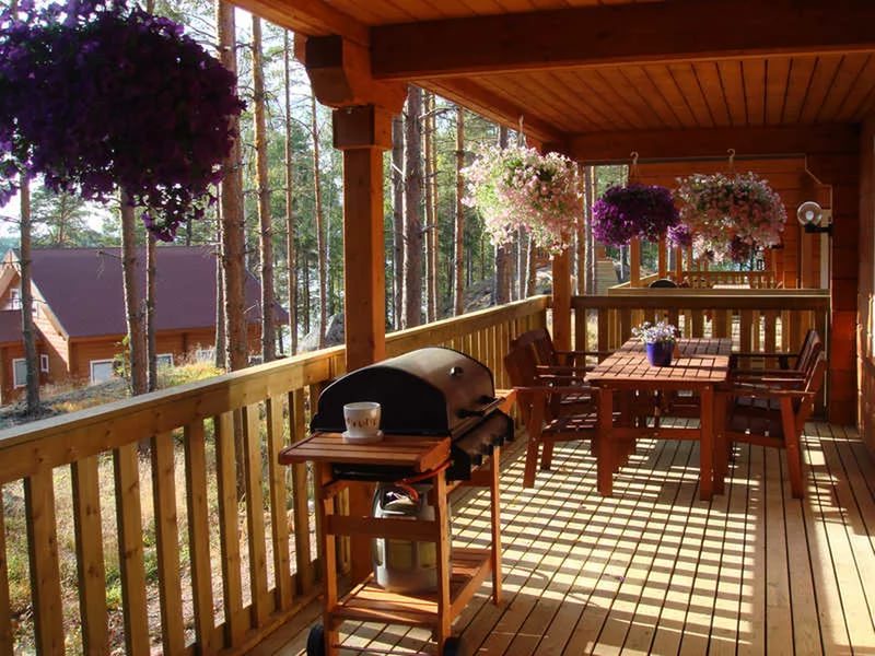 terrasa otkrytaya Территория отдыха делаем открытую террасу