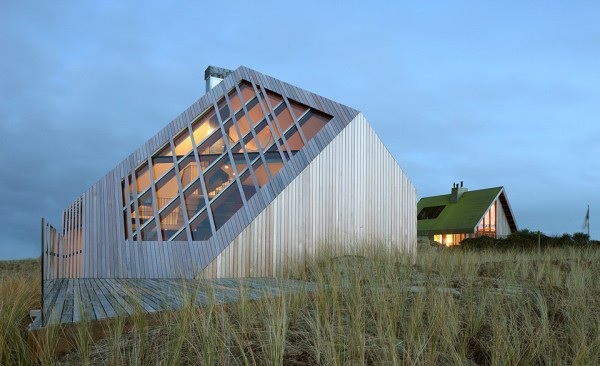 Dune House, Mark Koehler Architects, остров Терсхеллинг, Нидерланды bioteck 4 Био тек геометрия, вдохновленная природой